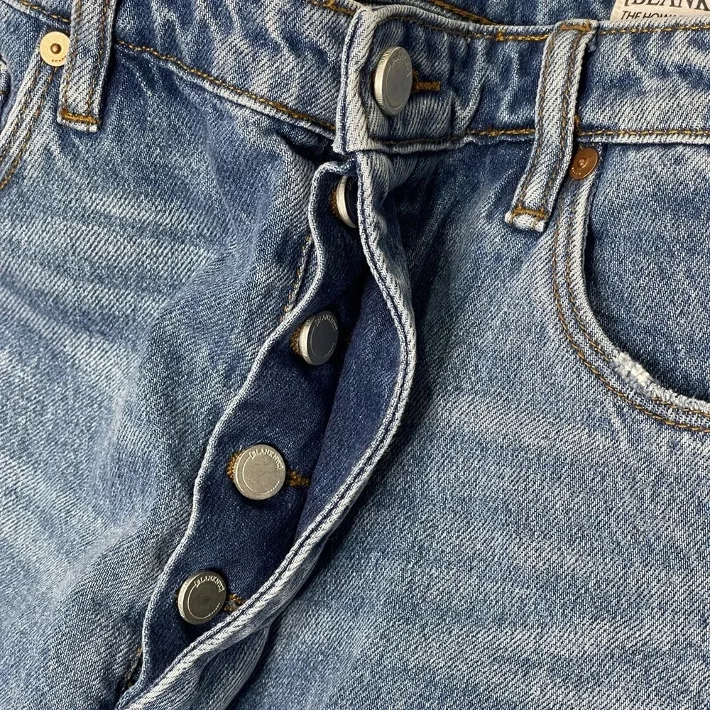 Blank NYC The Howard Mid-Rise Loose‎ Fit Organic Cotton Button Fly Jeans Size 30 - Picture 11 of 16